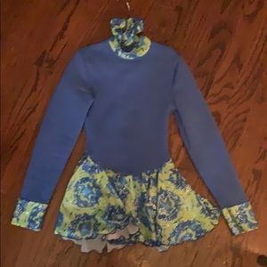 Mondor Polartec ice skating dress,  8-10